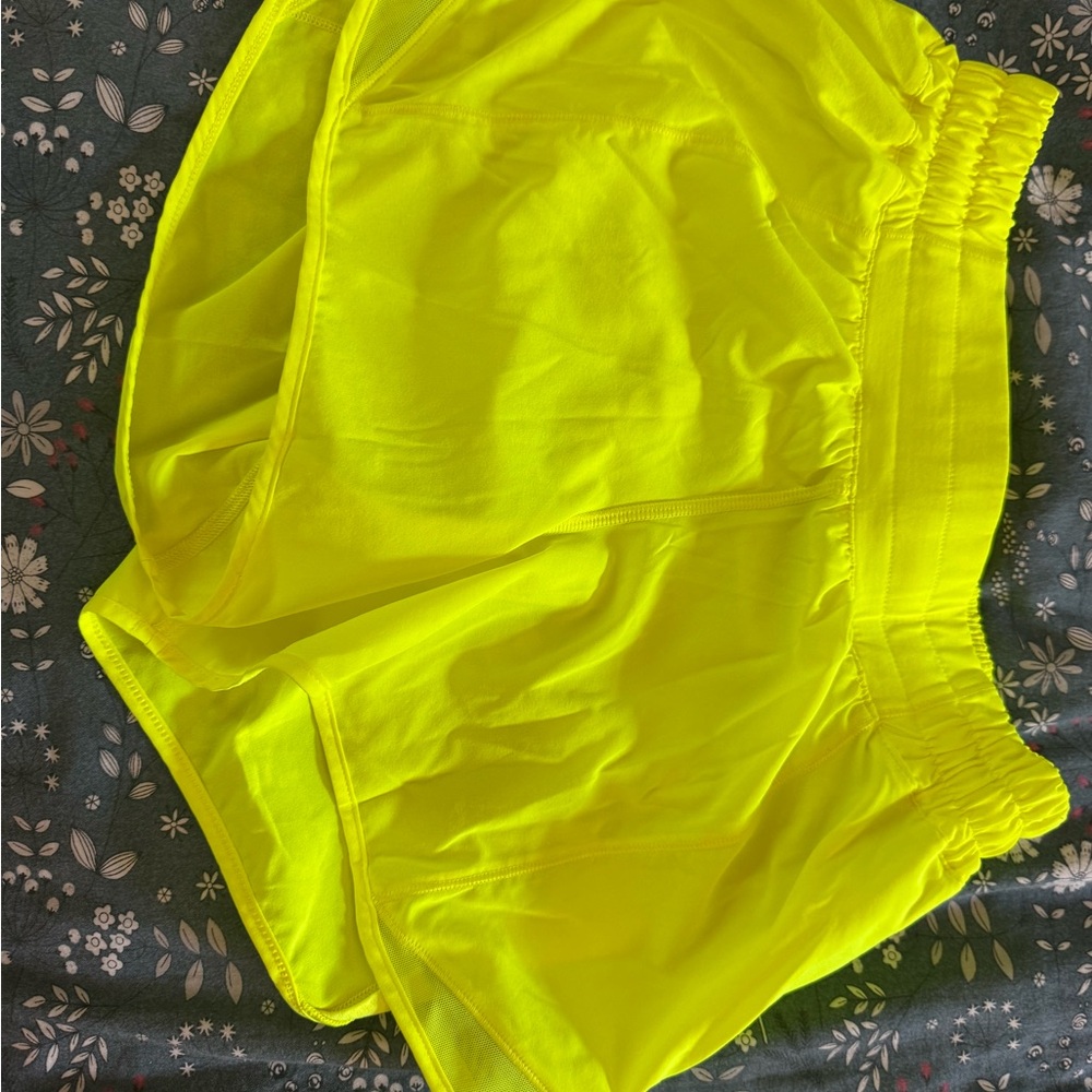 Neon Yellow Women's Shorts